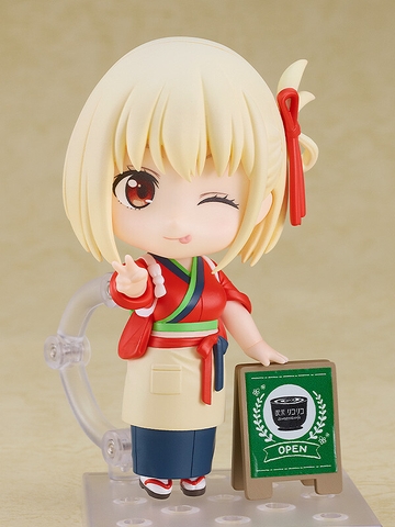 MÔ HÌNH Nishikigi Chisato - Lycoris Recoil - Nendoroid (#2335) - Café LycoReco Uniform Ver. (Good Smile Company) FIGURE CHÍNH HÃNG