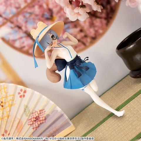 MÔ HÌNH Rem - Re:Zero kara Hajimeru Isekai Seikatsu - Luminasta - Ponpoko Tanuki (SEGA) FIGURE CHÍNH HÃNG