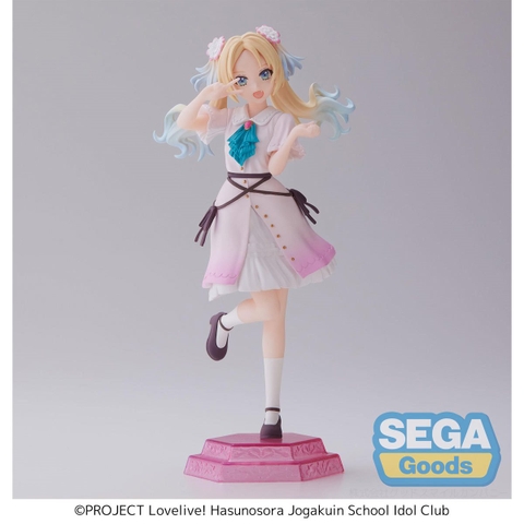 MÔ HÍNH Osawa Rurino - Hasunosora Jogakuin School Idol Club - Desktop×Decorate Collections (SEGA) FIGURE CHÍNH HÃNG