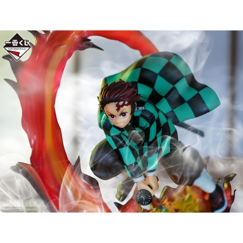 TANJIRO KAMADO - Kimetsu no Yaiba Ichiban Kuji Prize A - Shake The Sword Burn Your Heart (Bandai)