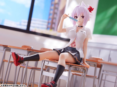 MÔ HÌNH  Kazamaki Matsuri - Ayakashi Triangle - F:Nex - 1/7 (FuRyu) FIGURE CHÍNH HÃNG