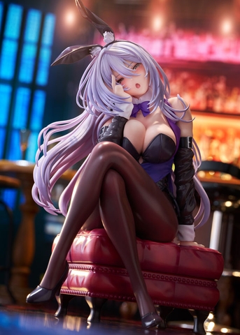 MÔ HÌNH AMAGASA TSUDURI She Laughs Shy...I Feel Ashamed Bunny Style Illustrated by Piromizu 1/7 Complete Figure(Plum) FIGURE CHÍNH HÃNG