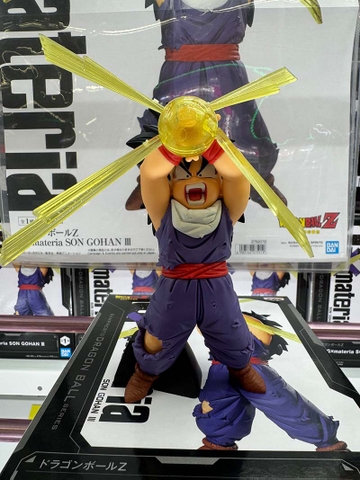 MÔ HÌNH Son Gohan - Dragon Ball Z - GxMateria - III (Bandai Spirits) FIGURE CHÍNH HÃNG
