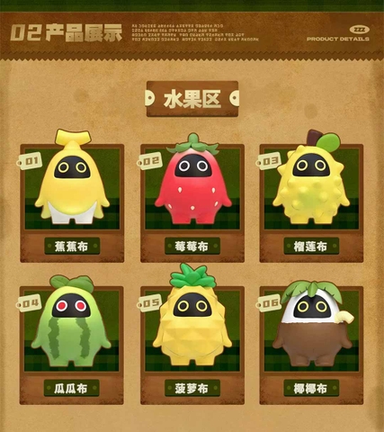 MÔ HÌNH Blind Box (1 Pack 5 BangBoo) BangBoo Garden Kingdom Series - Zenless Zone Zero (MiHoYo) FIGURE CHÍNH HÃNG