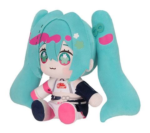 [PRE ORDER] Bông Hatsune Miku - Racing Ver. 2025 - Huggy Doll Plushie (Good Smile Racing) BÔNG CHÍNH HÃNG