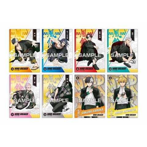 THẺ BÀI WIND BREAKER Vol.2 - Clear Cards Collection (Ensky) PACK CARD CHÍNH HÃNG