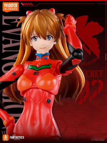 MÔ HÌNH Souryuu Asuka Langley - Plug Suit - Evangelion Shin Gekijouban- Fantastics Series (Blokees) MODEL KIT CHÍNH HÃNG