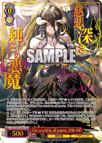 THẺ BÀI Overlord: Original Series Premium - Weiss Schwarz (Bushiroad) PACK CARD CHÍNH HÃNG