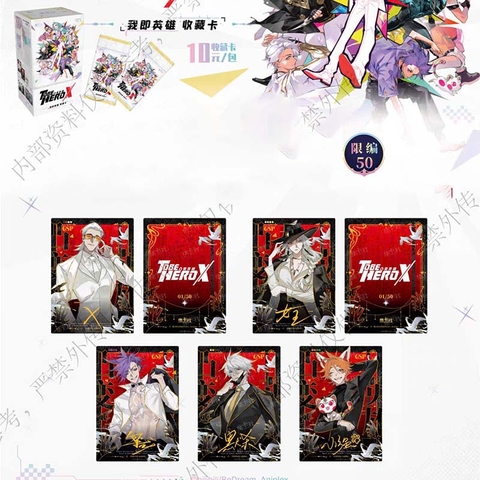 THẺ BÀI To Be Hero X - Cards Acrylic Collection (CardFun) PACK CARD CHÍNH HÃNG