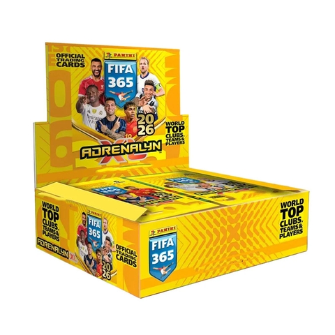 THẺ BÀI Bóng Đá FIFA 365 PANINI ADRENALYN XL 2026 (ADRENALYN) PACK CARD CHÍNH HÃNG
