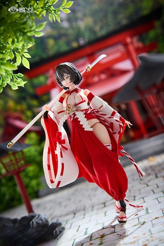 [Pre Order] MÔ HÌNH Combat Priestess Kikyou Uefuji - Original - 1/12 (Sushing) ACTION FIGURE CHÍNH HÃNG