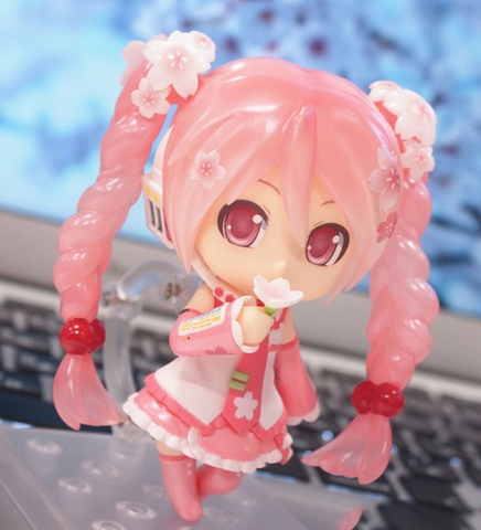MÔ HÌNH Hatsune Miku - Sakura, Bloomed in Japan - Nendoroid (#500) (Good Smile Company) FIGURE CHÍNH HÃNG