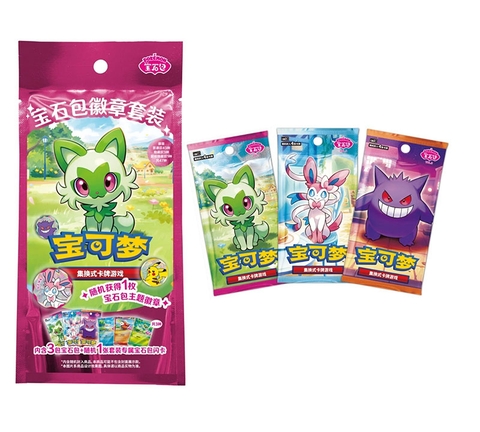 THẺ BÀI Pokemon - Ruby & Sapphire - Gem Pack Chinese ver (The Pokémon Company) PACK CARD CHÍNH HÃNG