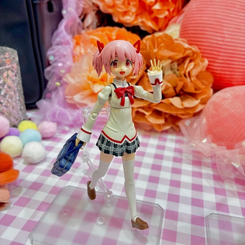 MÔ HÌNH Kaname Madoka - School Uniform - Mahou Shoujo Madoka☆Magica - 30 Minutes Preference (Bandai Spirits) MODEL KIT CHÍNH HÃNG