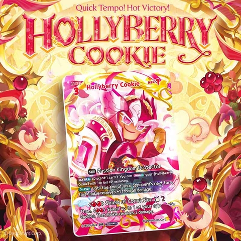THẺ BÀI CookieRun: Braverse Trading Card Game – Vol 10: Paradise of Passion and Sloth & Catacombs of Silence (Crème Knights) PACK CARD CHÍNH HÃNG