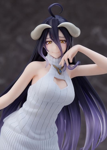 MÔ HÌNH Overlord IV - Albedo - Coreful Figure - Knit Onepiece ver. (Taito) FIGURE CHÍNH HÃNG