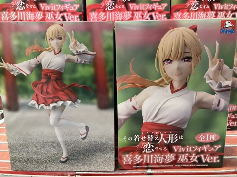 MÔ HÌNH Kitagawa Marin -  Sono Bisque Doll wa Koi o Suru - Vivit Figure - Miko (System Service) FIGURE CHÍNH HÃNG