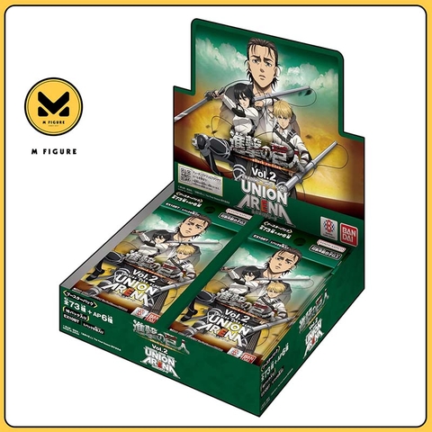 THẺ BÀI Attack on Titan - Booster Pack Vol.2 - UNION ARENA [EX10BT] (BANDAI) PACK CARD CHÍNH