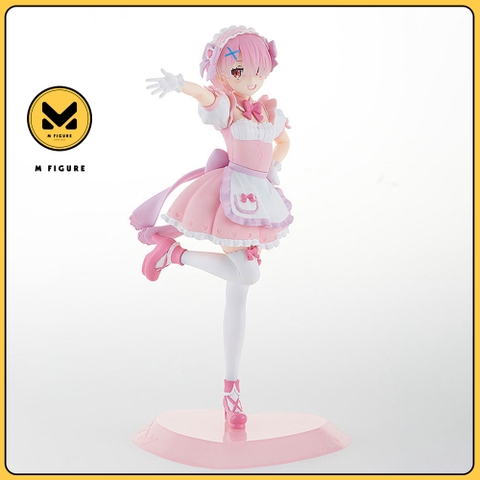 MÔ HÌNH Ram - Re:Zero kara Hajimeru Isekai Seikatsu - Tenitol - Yumekawa Maid (FuRyu) FIGURE CHÍNH HÃNG