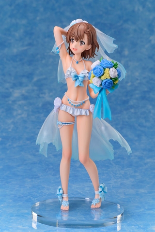 [PRE ORDER] MÔ HÌNH Toaru Kagaku no Railgun T Mikoto Misaka Wedding Swimsuit Ver. 1/7 Complete Figure(A.DIMENSION) FIGURE CHÍNH HÃNG