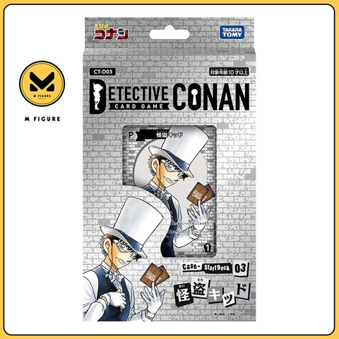 THẺ BÀI Detective Conan - Kaitou Kid Start Deck -  Case-StartDeck03 [CT-D03] (Takara Tomy)  PACK CARD CHÍNH HÃNG