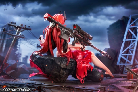 MÔ HÌNH Red Hood - Goddess of Victory: Nikke - 1/4 - Nonsense Red (Hobby Sakura) FIGURE CHÍNH HÃNG