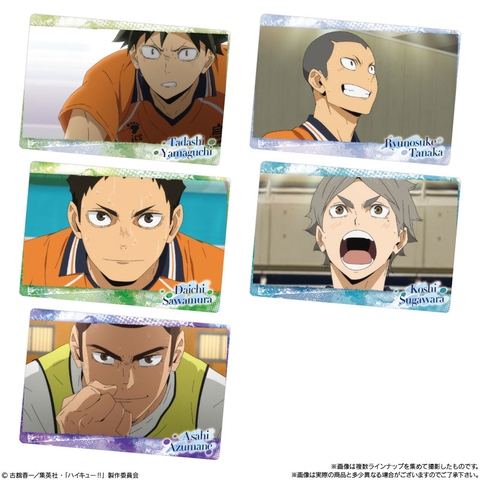 THẺ BÀI Haikyu!! Card Pack 5 - Wafer (Bandai)  CHÍNH HÃNG