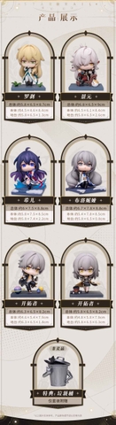 MÔ HÌNH Honkai: Star Rail - Honkai: Star Rail Departure Theme Q Version Figure (Apex Innovation) FIGURE CHÍNH HÃNG