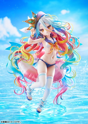 [PRE ORDER] MÔ HÌNH No Game No Life - Shiro - 1/7 - Sailor-Style Swimsuit Ver. (Good Smile Company) FIGURE CHÍNH HÃNG