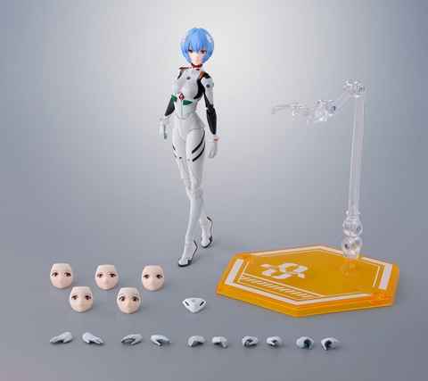 [Pre Order] MÔ HÌNH Ayanami Rei - Evangelion Shin Gekijouban - S.H.Figuarts (Bandai Spirits) FIGURE CHÍNH HÃNG