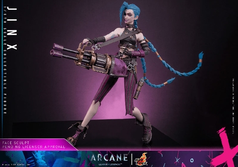 MÔ HÌNH Jinx - Arcane - TV Masterpiece (TMS137) - 1/6 (Hot Toys) FIGURE CHÍNH HÃNG