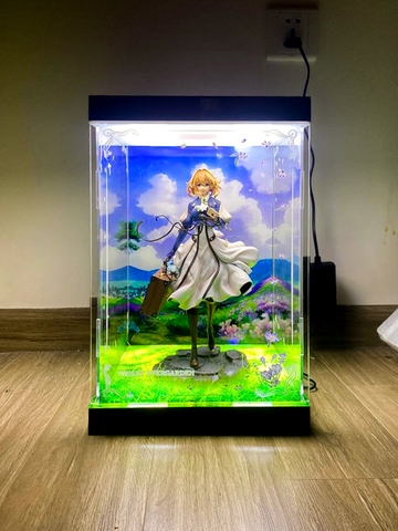 Hộp Trưng Bày Mô Hình Violet Evergarden ( DASS Studio) (M Figure)Mica Box