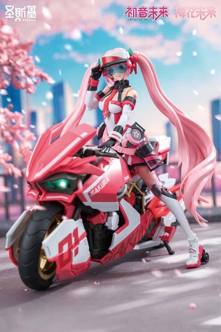 MÔ HÌNH Hatsune Miku - Vocaloid - Sakura, Sakura Express (SOSKILL) MODEL KIT CHÍNH HÃNG