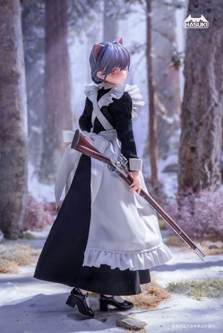 MÔ HÌNH Musketeer Fikiko - Maid Gunner FKEY - Original - pocket art Series (PA010) - 1/12 (Hasuki) FIGURE CHÍNH HÃNG