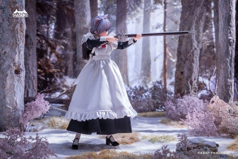 MÔ HÌNH Musketeer Fikiko - Maid Gunner FKEY - Original - pocket art Series (PA010) - 1/12 (Hasuki) FIGURE CHÍNH HÃNG