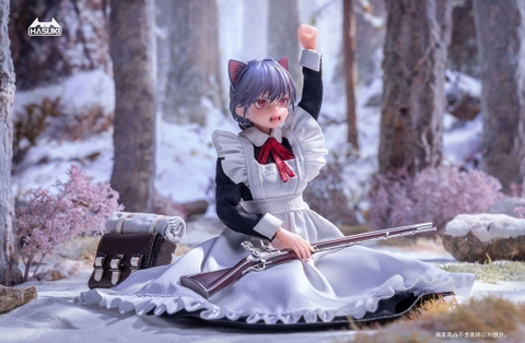 [Pre Order] MÔ HÌNH Musketeer Fikiko - Maid Gunner FKEY - Original - pocket art Series (PA010) - 1/12 (Hasuki) FIGURE CHÍNH HÃNG
