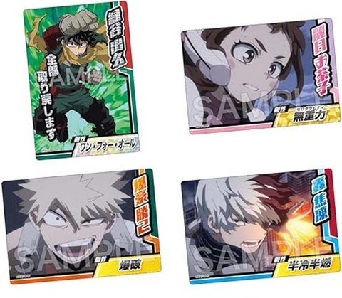 THẺ BÀI My Hero Academia Collectors Card Vol 7 PACK CARD CHÍNH HÃNG