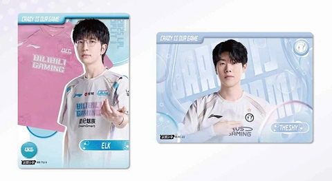 THẺ BÀI LPL Pro Gamer Card - BUFFUN 2025 - TWINKLING DREAMERS-POP 3rd PACK CARD CHÍNH