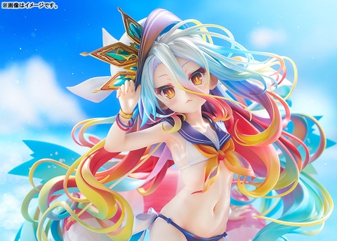 [PRE ORDER] MÔ HÌNH No Game No Life - Shiro - 1/7 - Sailor-Style Swimsuit Ver. (Good Smile Company) FIGURE CHÍNH HÃNG