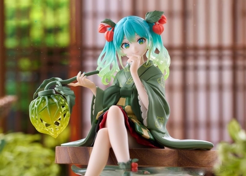 [PRE ORDER] MÔ HÌNH Piapro Characters - Hatsune Miku - Flower Fairy - Noodle Stopper Figure - Hoozuki, Green Color Ver. (FuRyu) FIGURE CHÍNH HÃNG