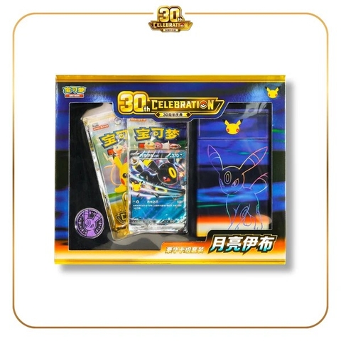 THẺ BÀI Pokemon -Umbreon ex Deluxe Deck Set - 30th Anniversary PACK CARD CHÍNH HÃNG