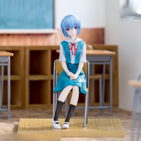 [PRE ORDER] MÔ HÌNH Ayanami Rei - Evangelion Shin Gekijouban - School Uniform Ver. (Sega Fave) FIGURE CHÍNH HÃNG