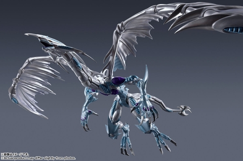 MÔ HÌNH Stardust Dragon - Yu-Gi-Oh! 5D's - S.H.MonsterArts (Bandai Spirits) FIGURE CHÍNH HÃNG
