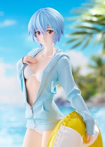 MÔ HÌNH Ayanami Rei - Evangelion Shin Gekijouban - Beach Queens - Pop Up Parade - L(Good Smile Company) FIGURE CHÍNH HÃNG