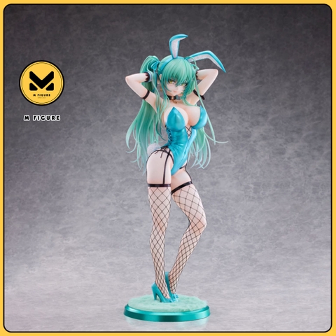 [Pre Order] MÔ HÌNH Green Twin Tail Bunny-chan Fishnet Tights Ver. 1/4 Complete Figure(Partylook) FIGURE CHÍNH HÃNG