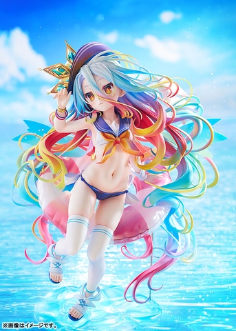 [PRE ORDER] MÔ HÌNH No Game No Life - Shiro - 1/7 - Sailor-Style Swimsuit Ver. (Good Smile Company) FIGURE CHÍNH HÃNG
