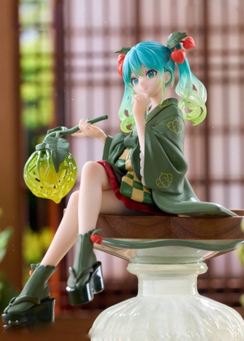 [PRE ORDER] MÔ HÌNH Piapro Characters - Hatsune Miku - Flower Fairy - Noodle Stopper Figure - Hoozuki, Green Color Ver. (FuRyu) FIGURE CHÍNH HÃNG