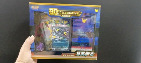 THẺ BÀI Pokemon -Umbreon ex Deluxe Deck Set - 30th Anniversary PACK CARD CHÍNH HÃNG