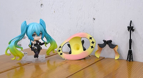 MÔ HÌNH Hatsune Miku - Good Smile Racing -  Nendoroid (#2477-b) - Racing 2024 Ver., Another Color (GOOD SMILE Racing) FIGURE CHÍNH HÃNG