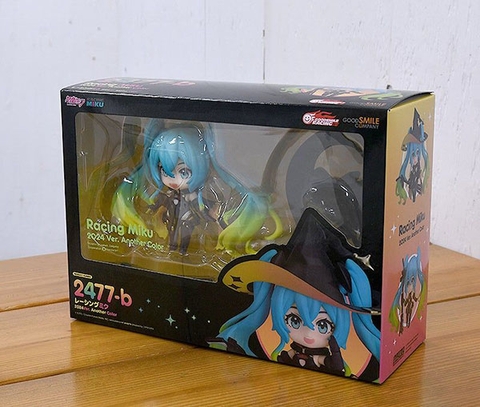MÔ HÌNH Hatsune Miku - Good Smile Racing -  Nendoroid (#2477-b) - Racing 2024 Ver., Another Color (GOOD SMILE Racing) FIGURE CHÍNH HÃNG